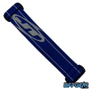 The JT ProFlex goggle strap in the cobalt color way.