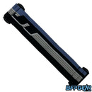 The JT ProFlex goggle strap in the haze and black color way.