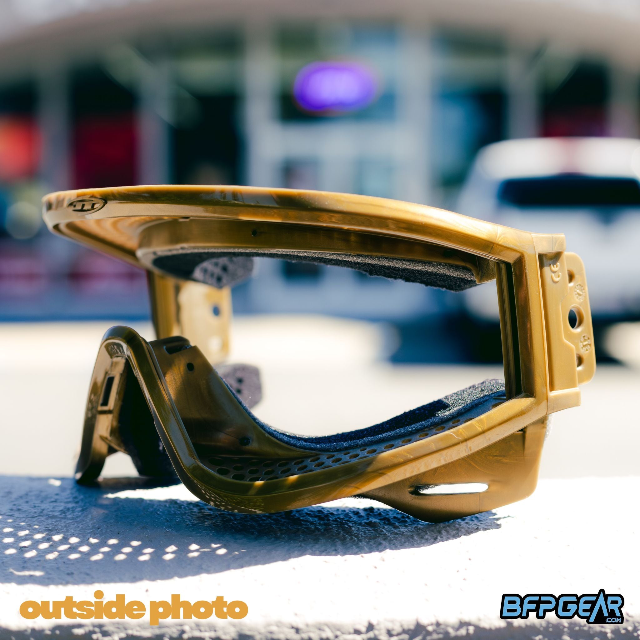JT ProFlex LE Thin Goggle Frame - Liquid Gold (BFPGear Exclusive)