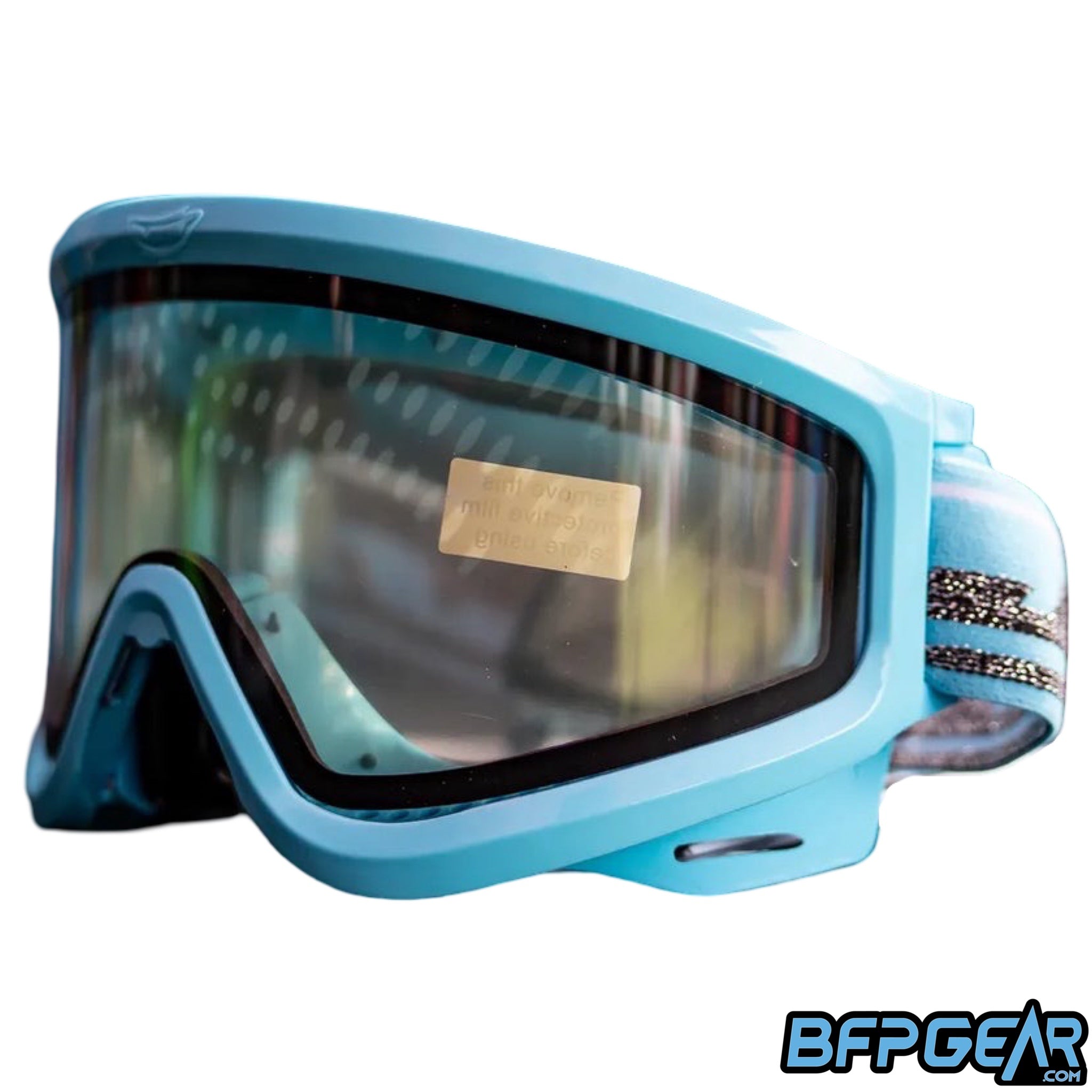 The JT Paintball QLS Frame in Carolina blue.