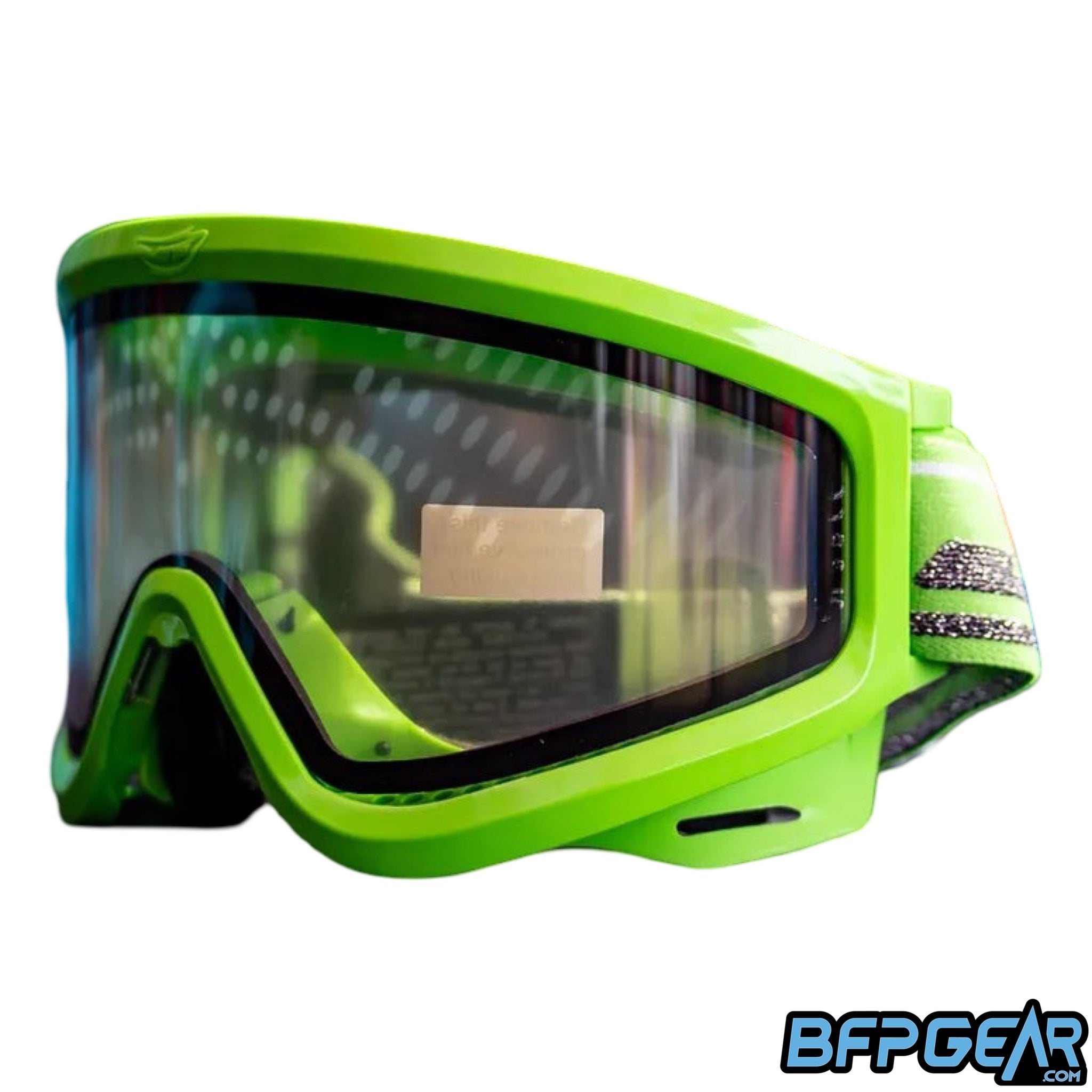 The JT Paintball QLS Frame in lime.