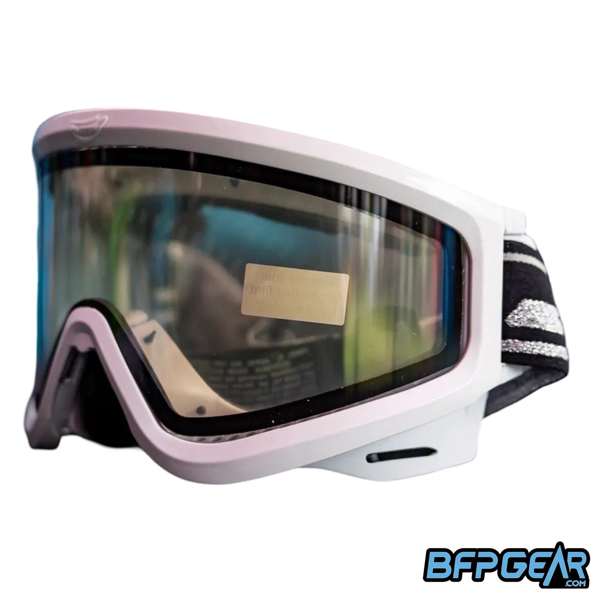 The JT Paintball QLS Frame in white.