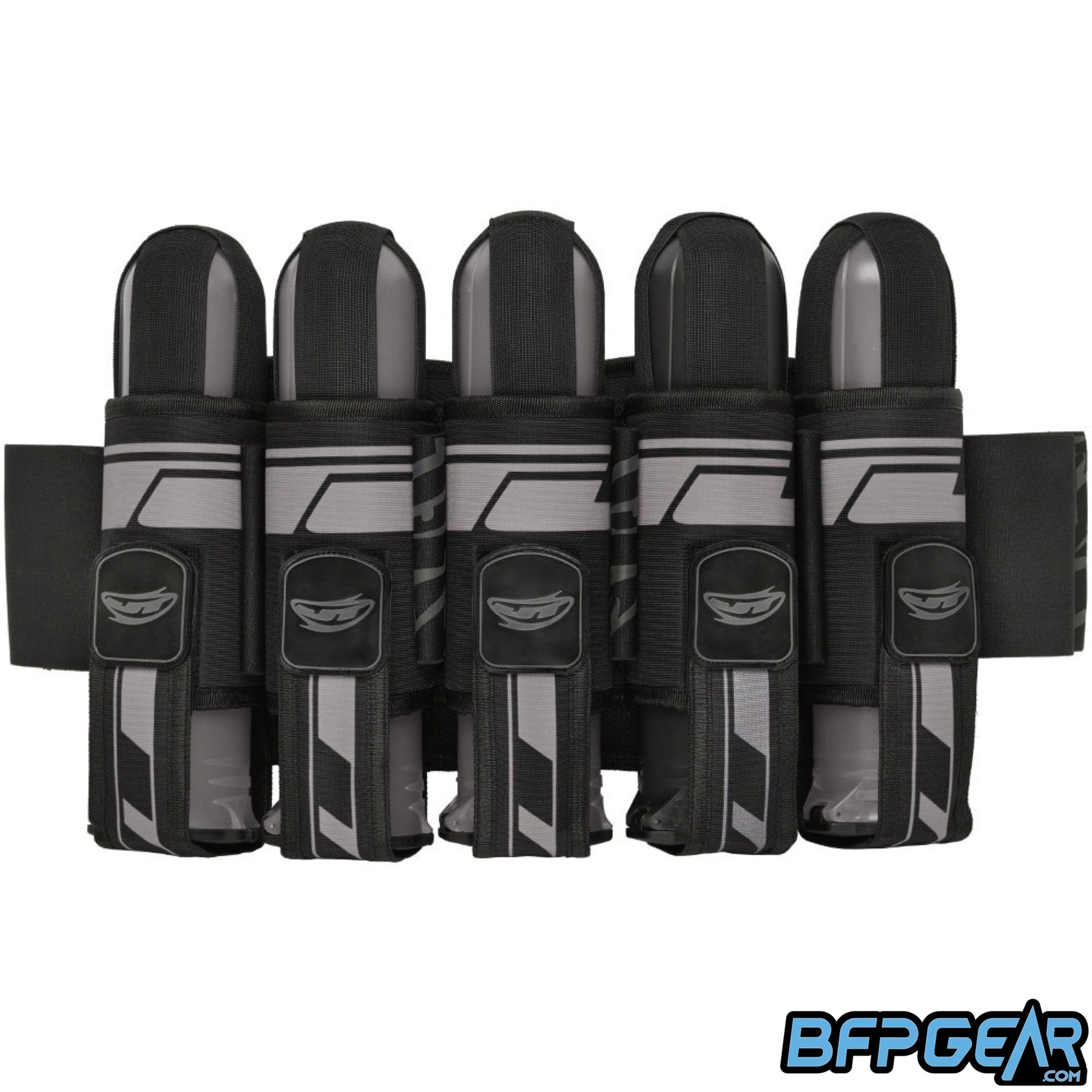 The JT Swift Harness in the Cloud color way. Pod capacity is 5+8 and can hold up to 13 pods.