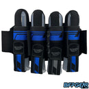 The JT Swift Harness in the Ocean color way. Pod capacity is 4+7 and can hold up to 11 pods.