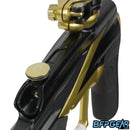 The Planet Eclipse LV2 Midnight Bling comes with a gold bolt pin as well.