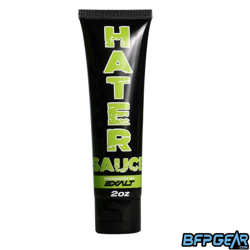 Exalt Hater Sauce XL. 2ox tube of paintball lubricant.