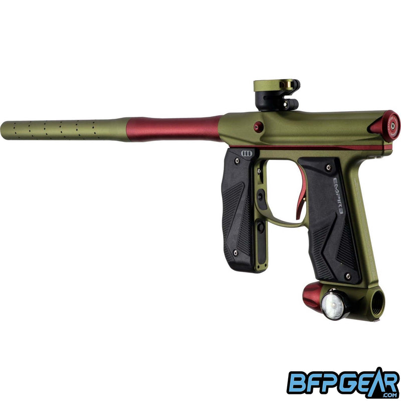 Empire Mini GS Paintball Gun - Dust Olive / Dust Red