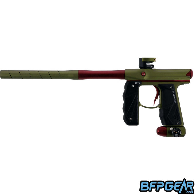 Empire Mini GS Paintball Gun - Dust Olive / Dust Red