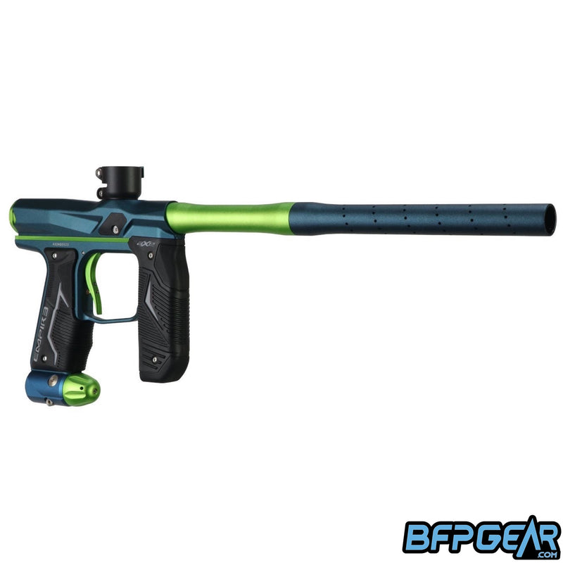 The Empire Axe 2.0 in Dust Admiral Blue and Dust Cadmium Green. Comes with a redline board pre-installed.