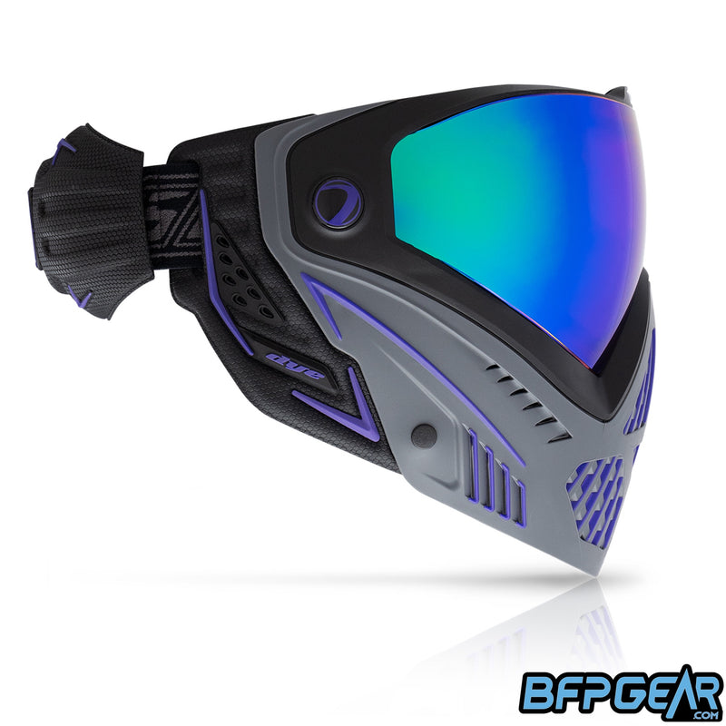 The Dye i5 goggle in the Barney color way.