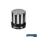 The Nova fill nipple cover in silver.