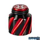 The Orbit thread protector in red.