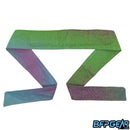 The PBRML Denim Headband in the 'Fade' style.