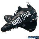 The Infamous Pro DNA Voltrax cleats in black.