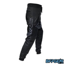 The side panels of the Planet Eclipse Flyte pants are made from a lightweight, durable, moisture wicking material.