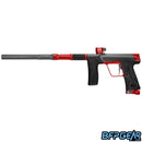 Planet Eclipse CS3 Pro paintball marker in graphite and red, left-facing view, S63 Pro FL barrel, available at BFP Gear.