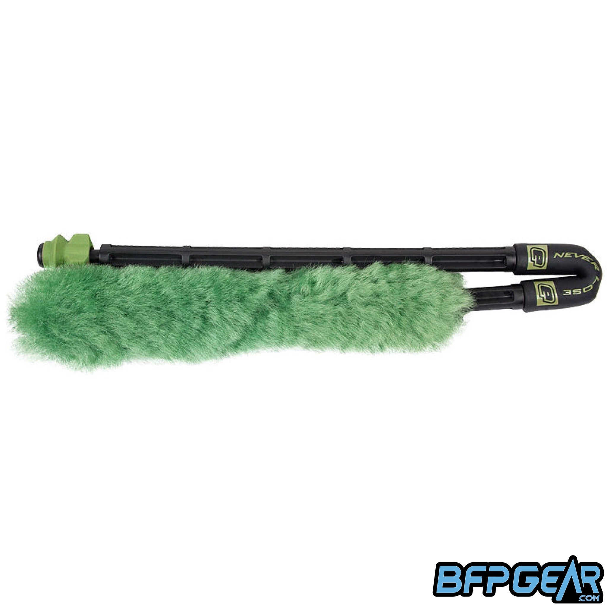 The Planet Eclipse Exalt Barrel Swab in olive green. This is a collaboration between Exalt and Planet Eclipse.