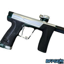 The Planet Eclipse GEO R5 in the silver and British racing green color way.