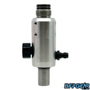 The powerhouse long body regulator in silver.