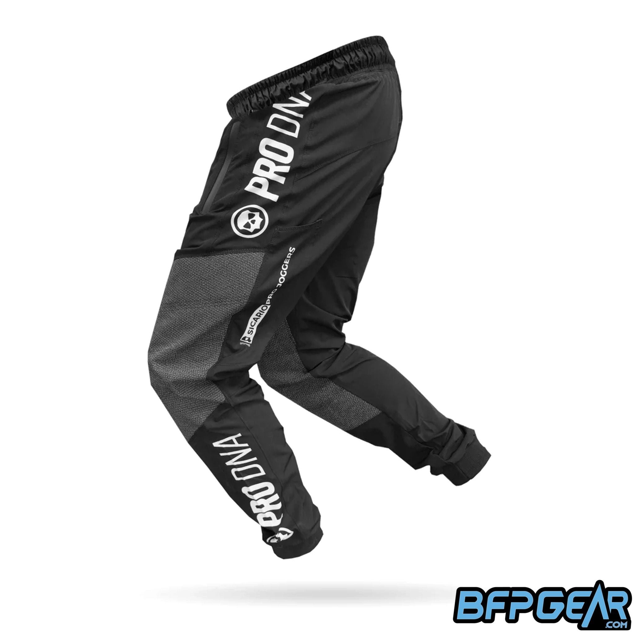 PRO DNA Hyperlight Kevlar paintball pants with reinforced knees for turf slides and durable performance