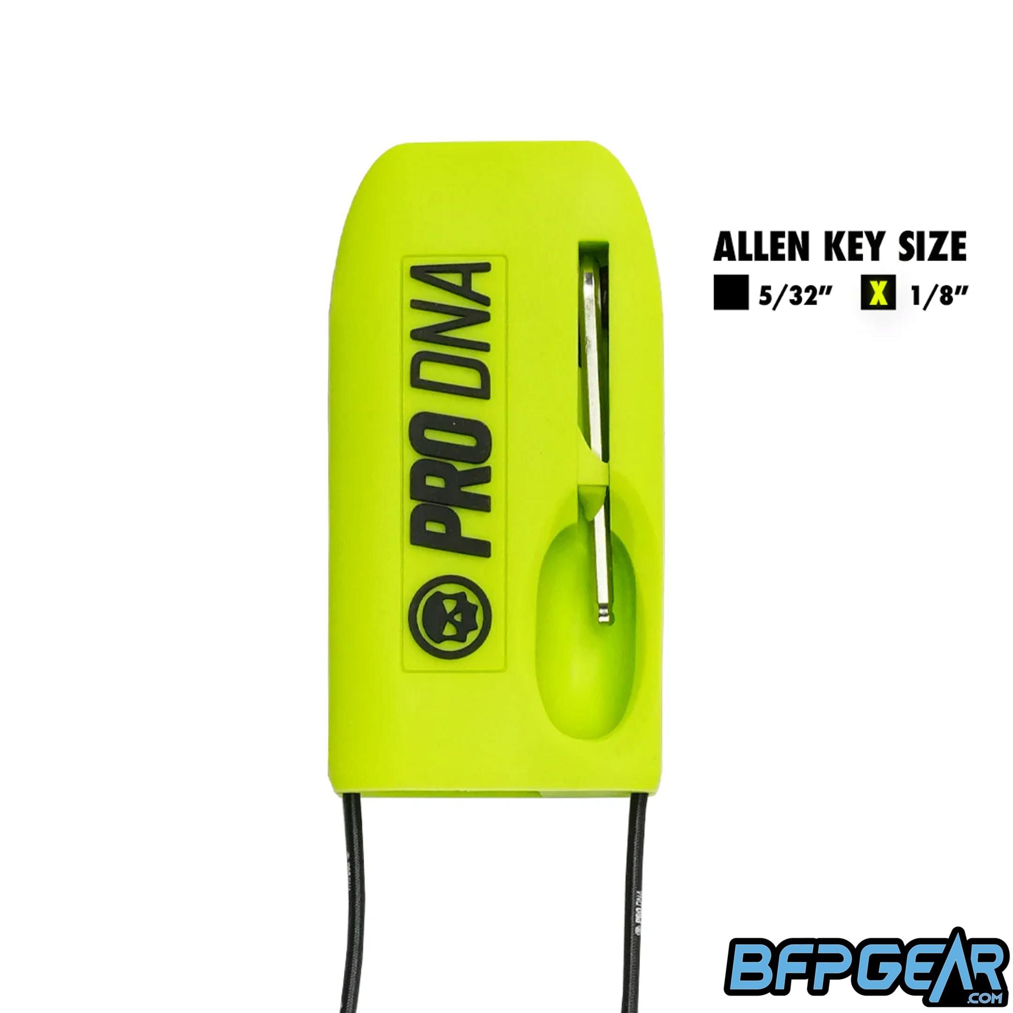 The Pro DNA Set-Stop barrel cover in Volt.