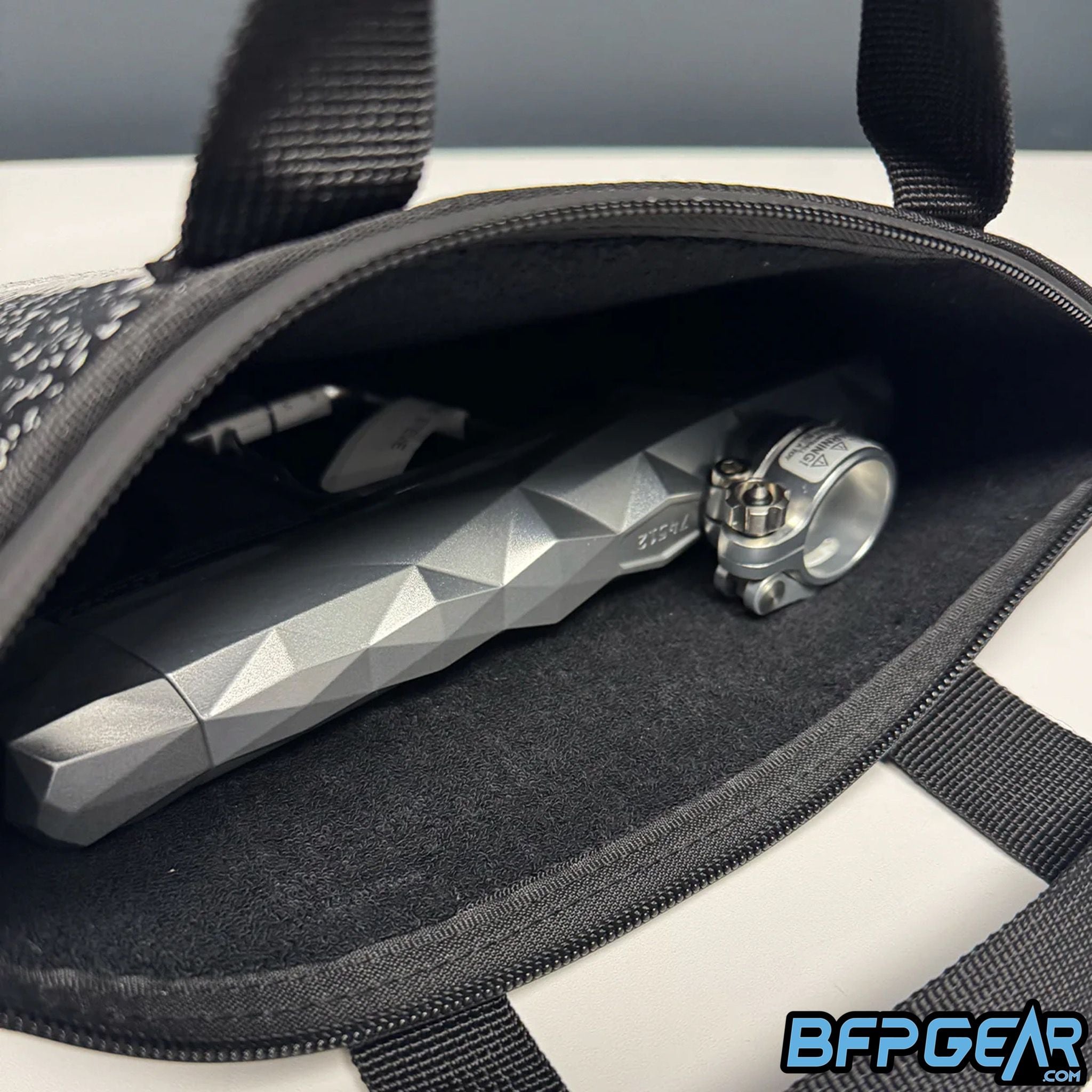 The Shield Marker Sleeve can store and protect your paintball marker.