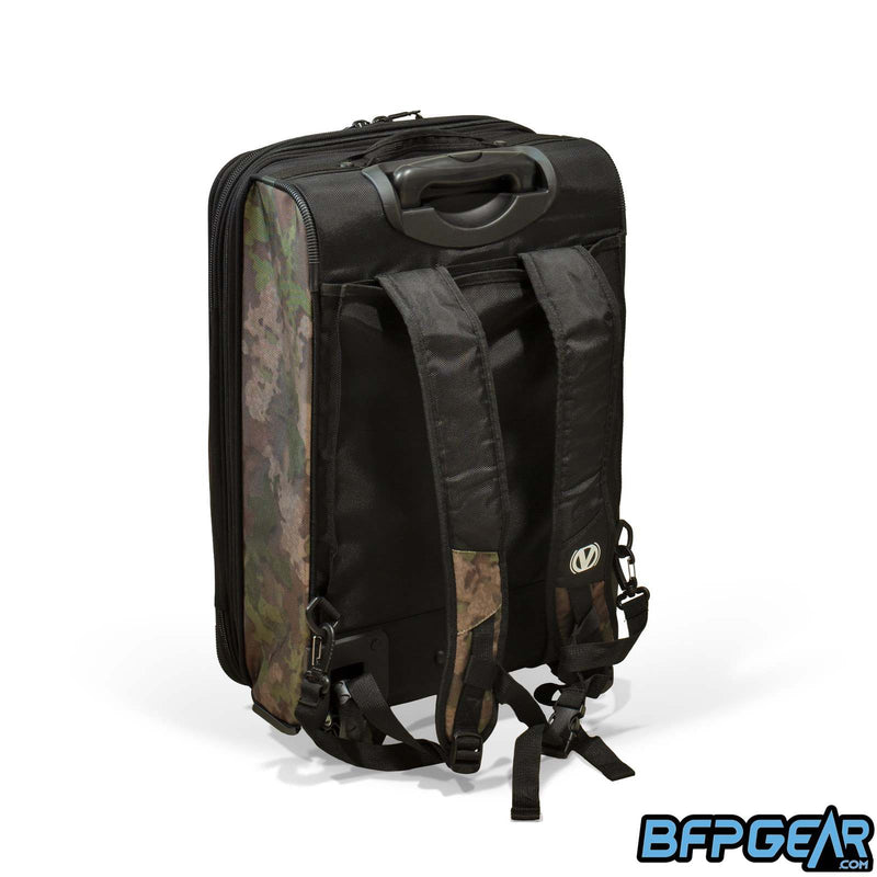 All mid roller gear bags have backpack straps so you don't have to roll it around.