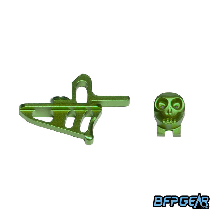 The HK Army Skeleton Kit for LTR/Rotor in neon green