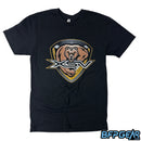 The Sacramento XSV T-shirt. Black T-shirt with the XSV Bear and Shield logo combined.