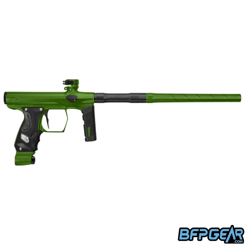 The Shocker ERA paintball marker in Matte Lime