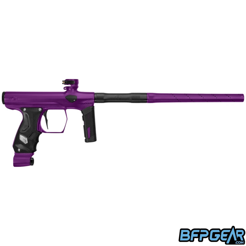 The Shocker ERA paintball marker in Matte Purple.