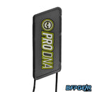 The Infamous premium silicone barrel cover in the PRO DNA Black/Volt style.