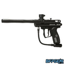 The Spyder Victor Paintball Gun in black. This is arguably the most affordable paintball gun in the world, and still retains that title from 2012.