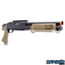 The Tactical Force Tri-Shot pump action shotgun.