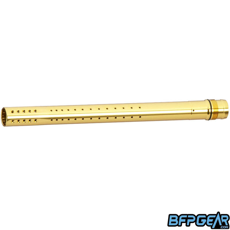 The Dye UL-I 16 inch barrel tip in gloss gold.