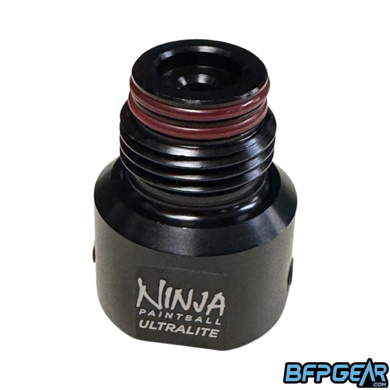 Ninja UltraLite aluminum bonnet for the adjustable regulators. This does not work with PRO V2 regulators, or the ball-pin style.