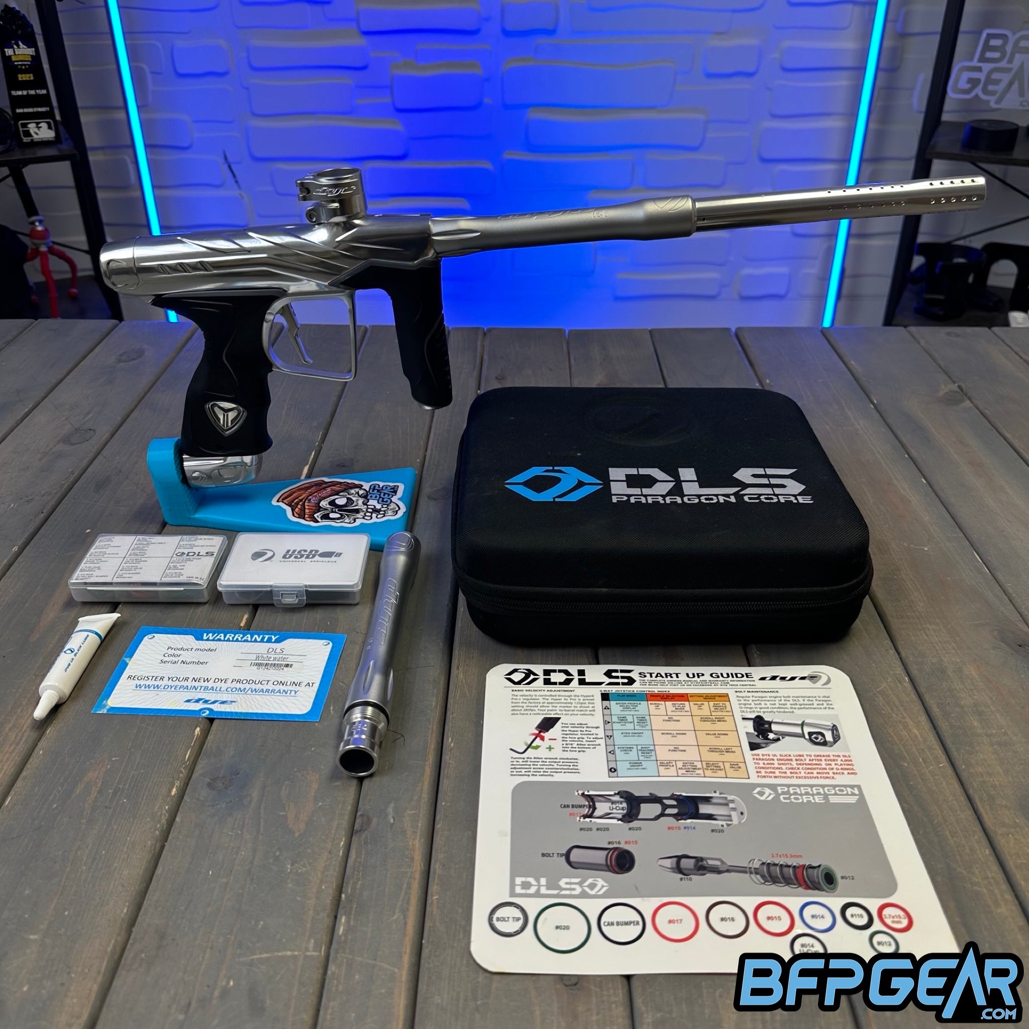 Used Dye DLS - White Water