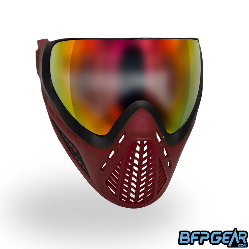 Angled front facing view of the Vio Ascend in Crystal Fire black.
