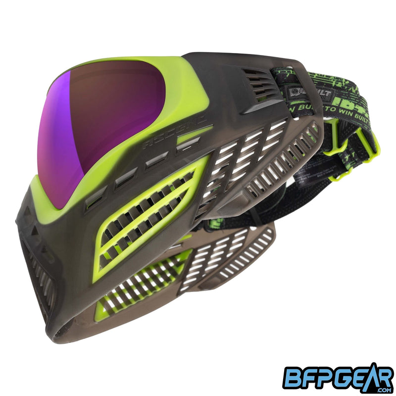 This shows off the ventilation that you get with the Vio Ascend through the cheek area, and ears, allowing air to exhaust easily, and for the wearer to hear their teammates.