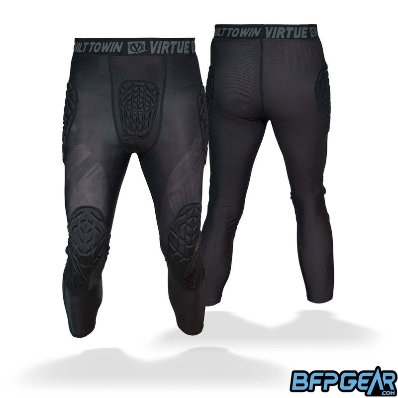 The front and the back of the Virtue Breakout Compression pants.