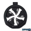 The Virtue SF III Speedfeed in black. New rubber teeth help with better paint handling.