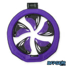 The Virtue SF III Speedfeed in purple. New rubber teeth help with better paint handling.