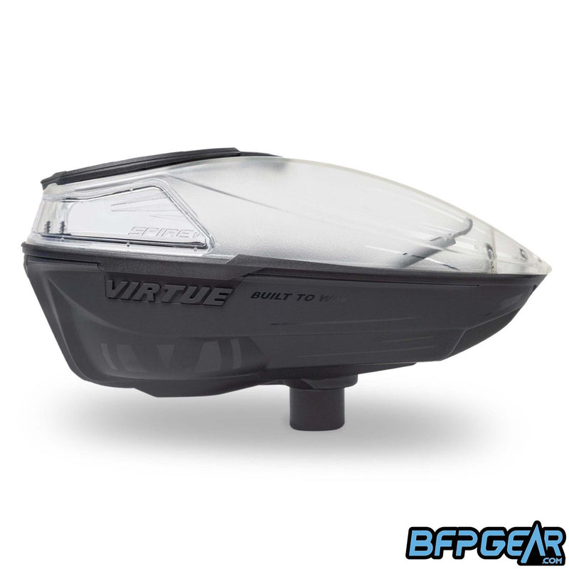 The Virtue Spire V in the Dust Clear Black color way.