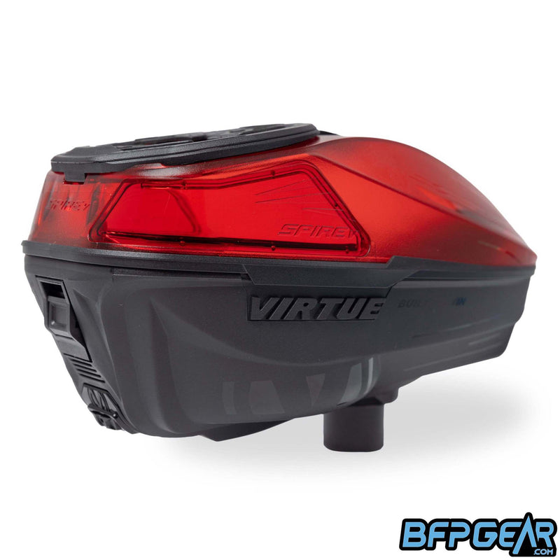 Virtue Spire V Paintball Loader - Dust Crystal Red Black - Limited Edition