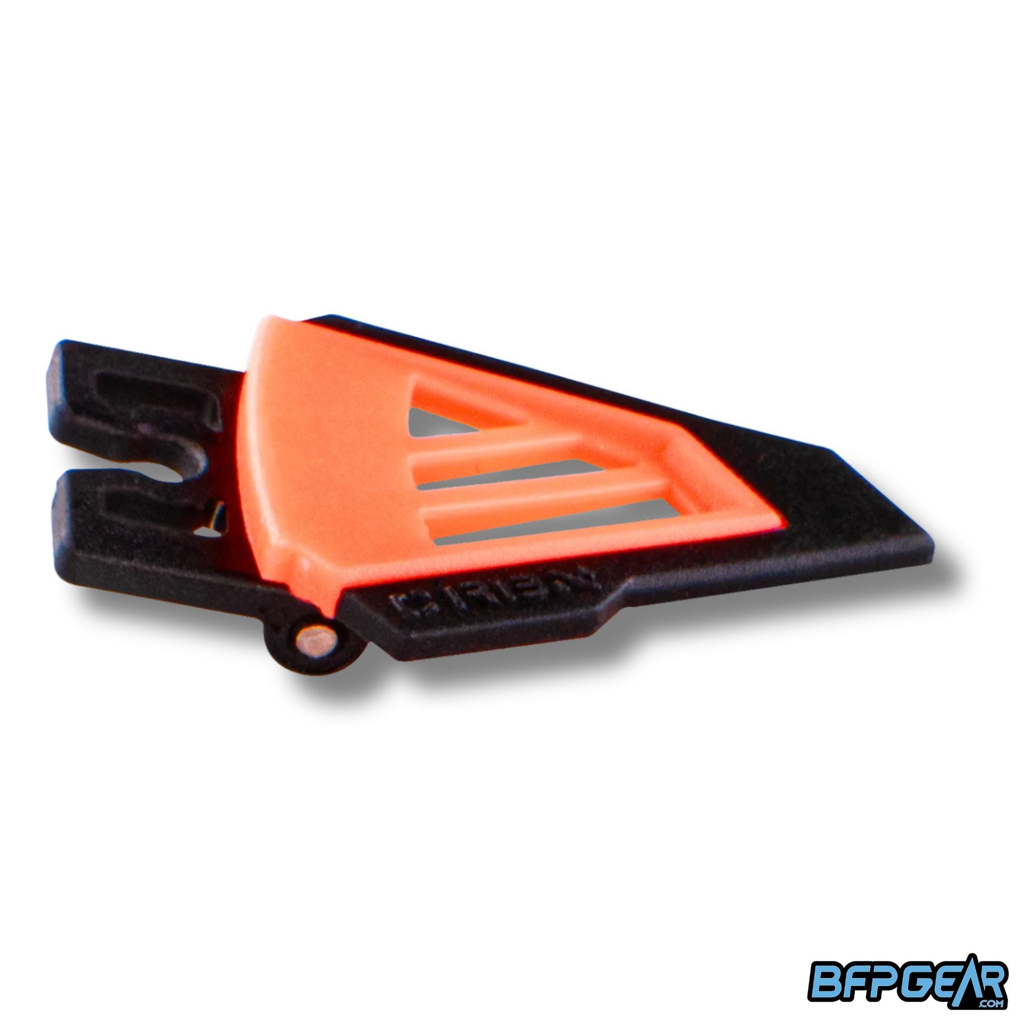 CRBN DRV paintball loader replacement speed feed finger black orange