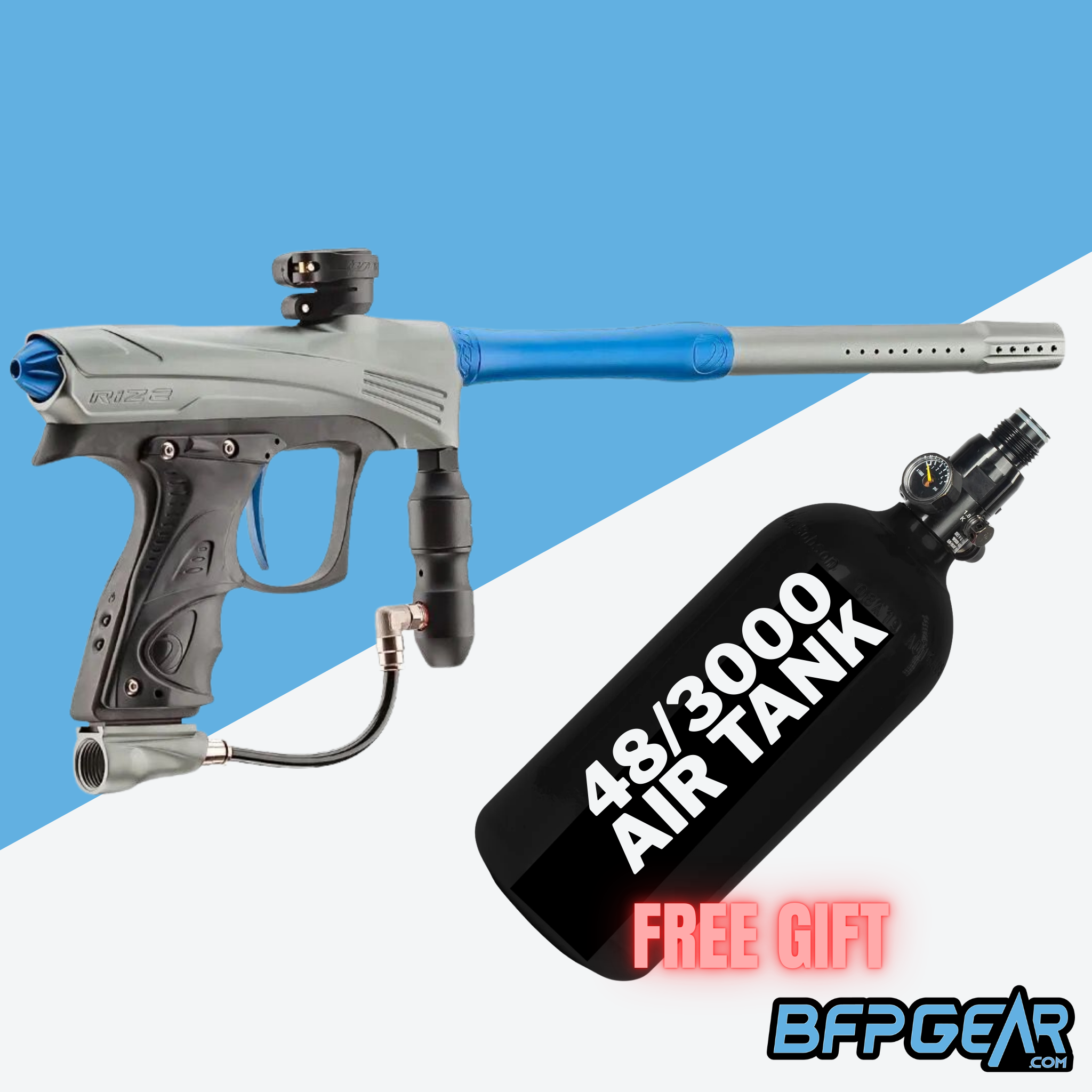 Dye Rize CZR - Grey/Blue