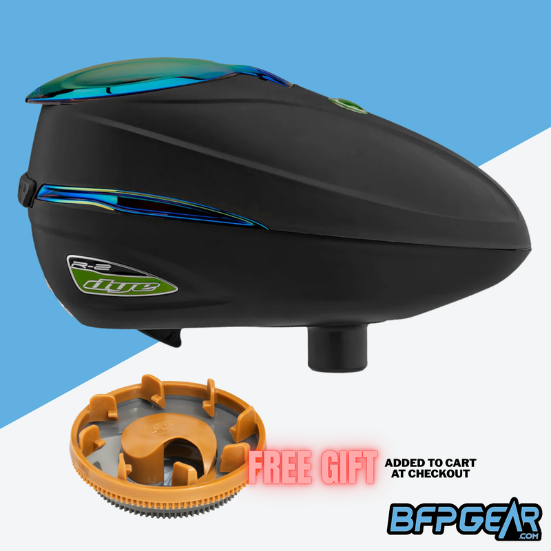 Dye Rotor R2 Paintball Loader - Black/Chameleon