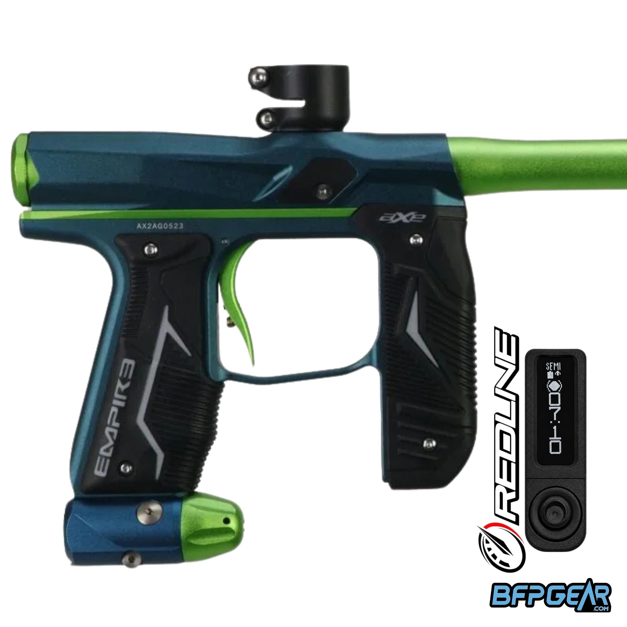 Empire Axe 2.0 Paintball Gun w/ Redline OLED Board