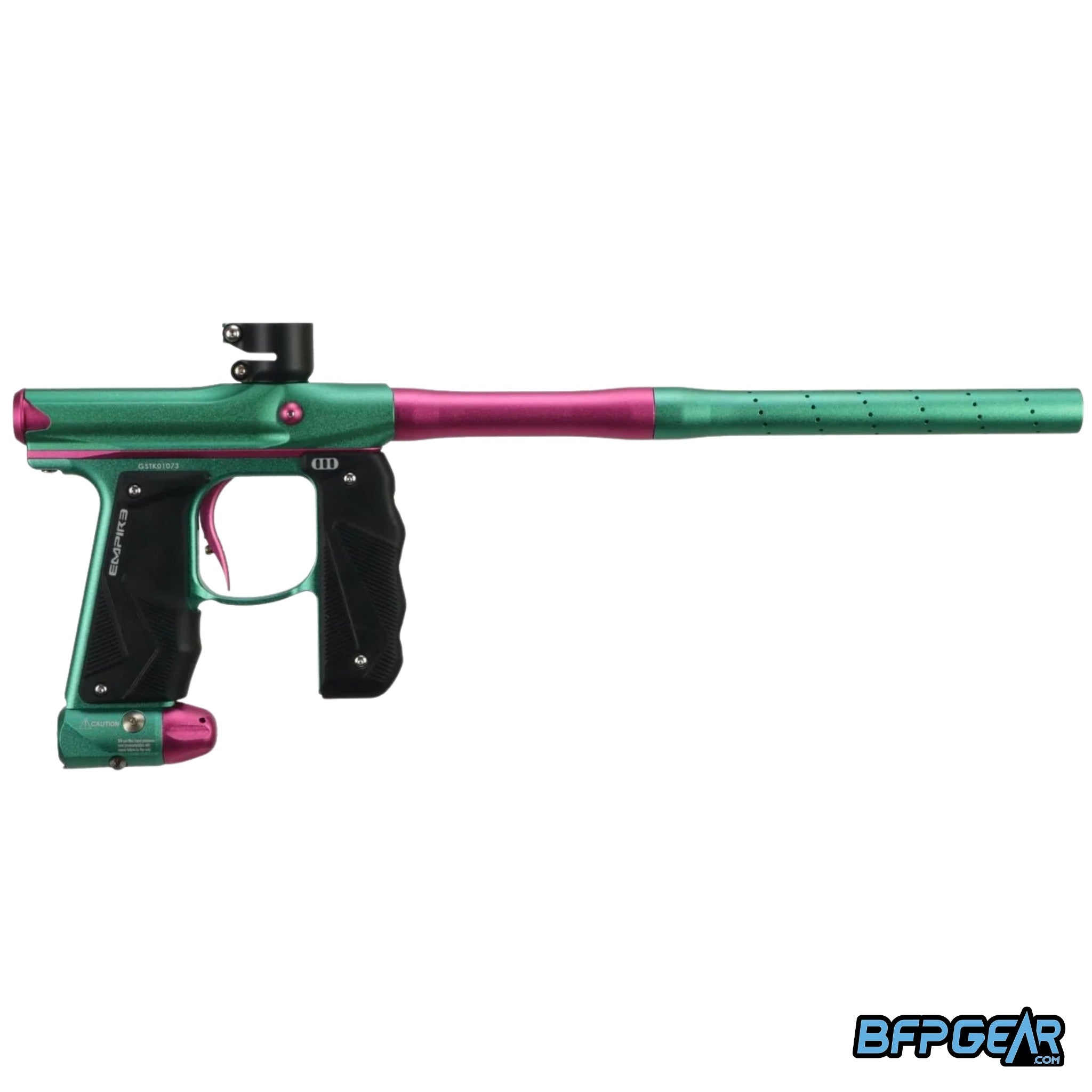 Empire Mini GS paintball marker dust teal and hot pink