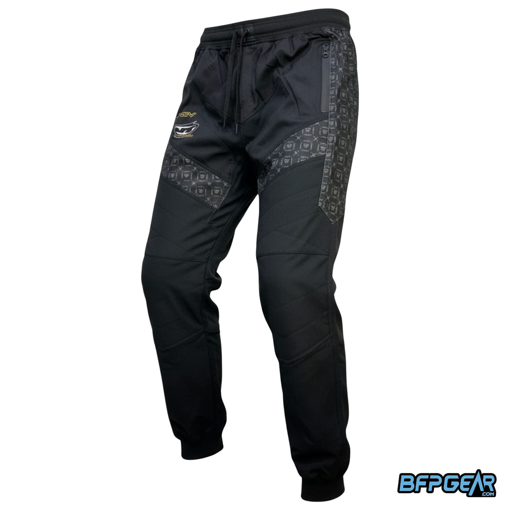 Pantalon Paintball JT Jogger Pro – Noir Grunge Gris Bruyère – X-Small Neuf